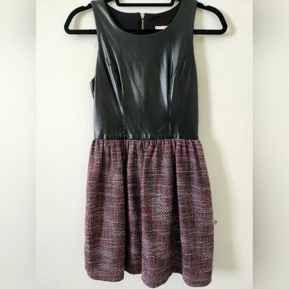Faux-Leather dress, Small